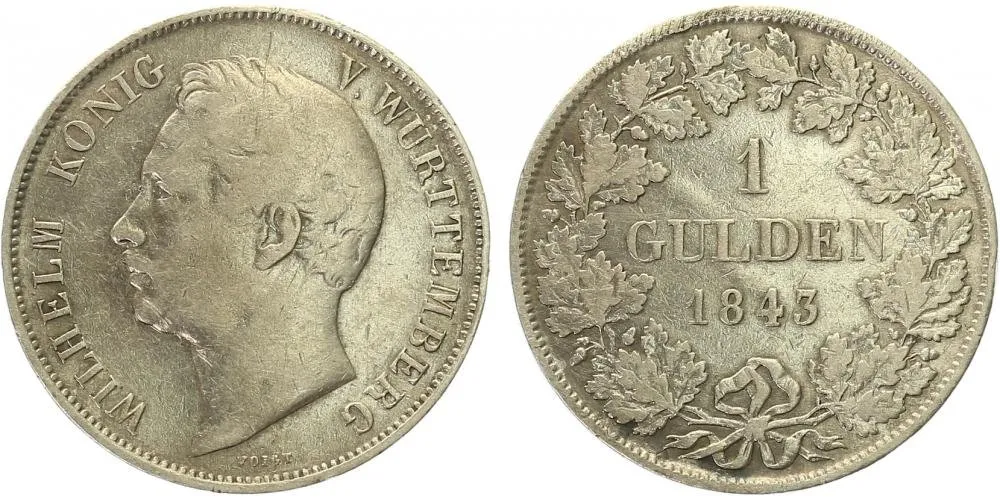 Württemberg, Wilhelm I., 1816 - 1864 — 1