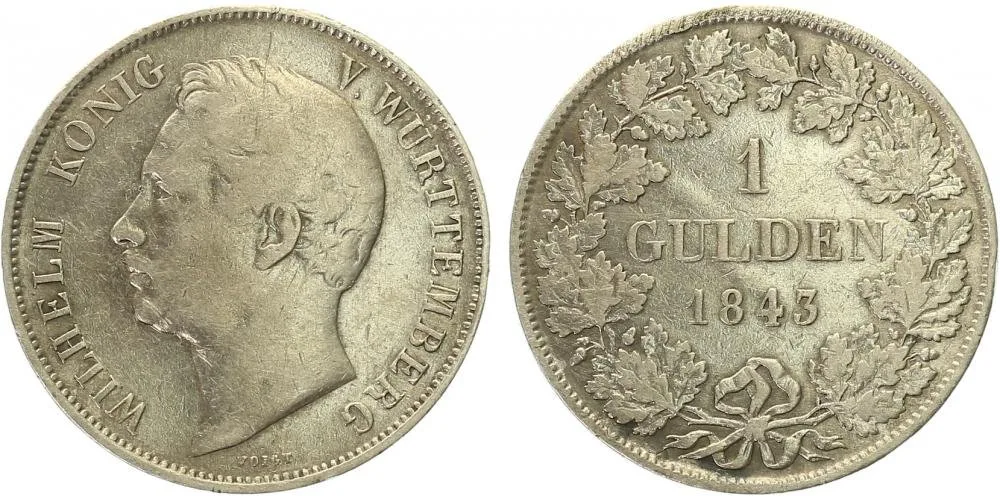 Württemberg, Wilhelm I., 1816 - 1864 — 1