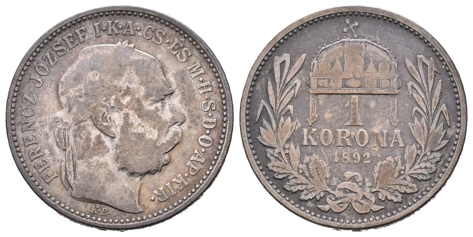 1 Koruna 1892 KB