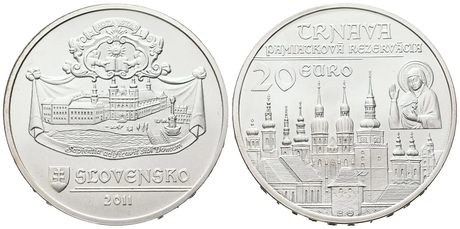 20 Euro 2011 - Památková rezervace Trnava, běžná kvalita