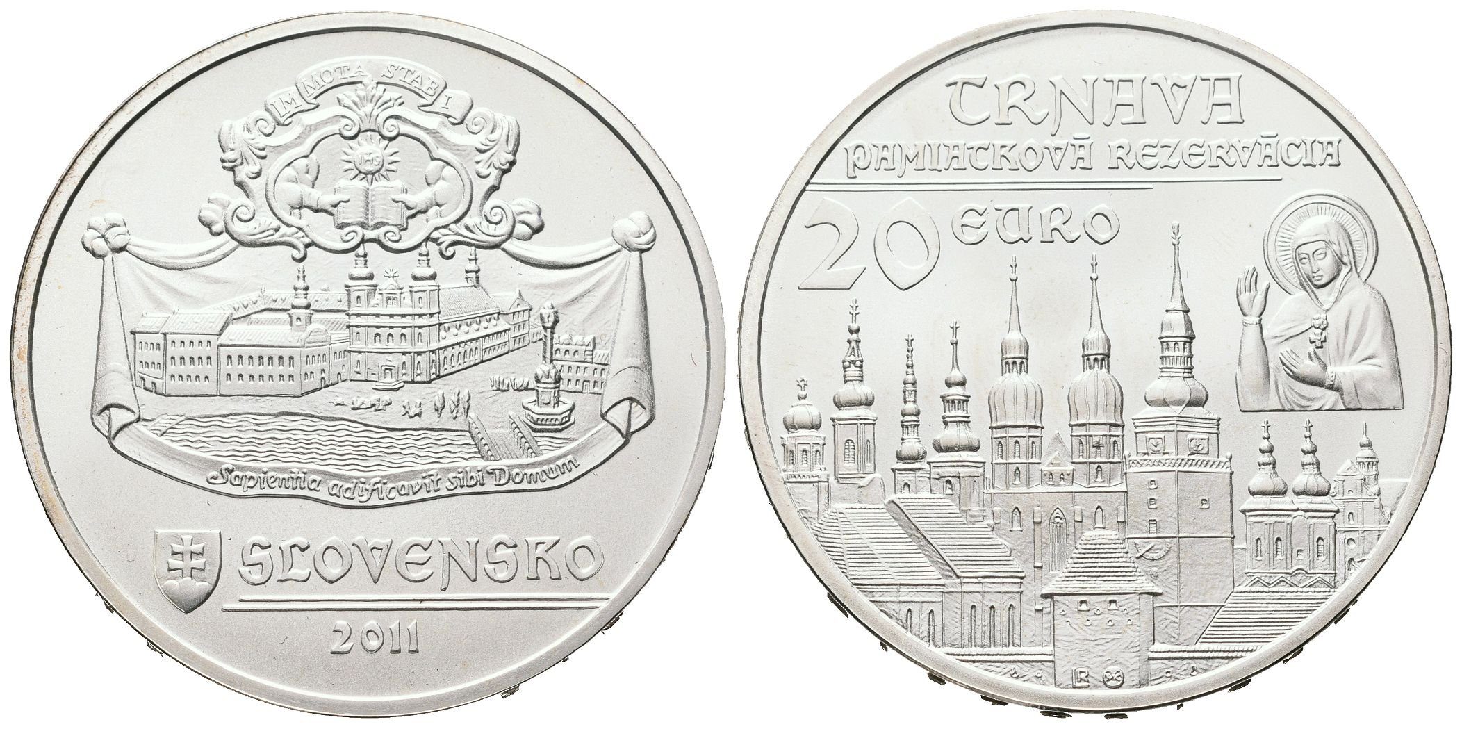 20 Euro 2011 - Památková rezervace Trnava, běžná kvalita