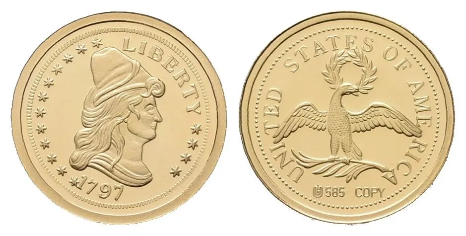 USA, replika 10 Dollars 1797
