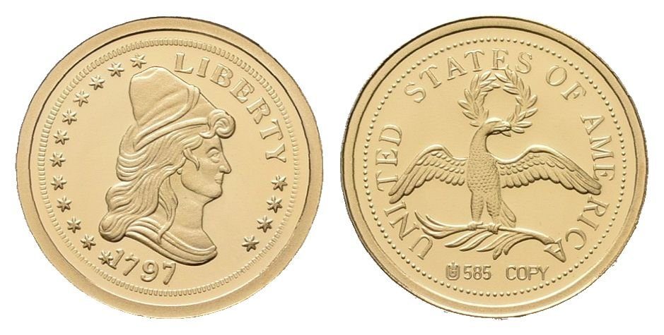 USA, replika 10 Dollars 1797