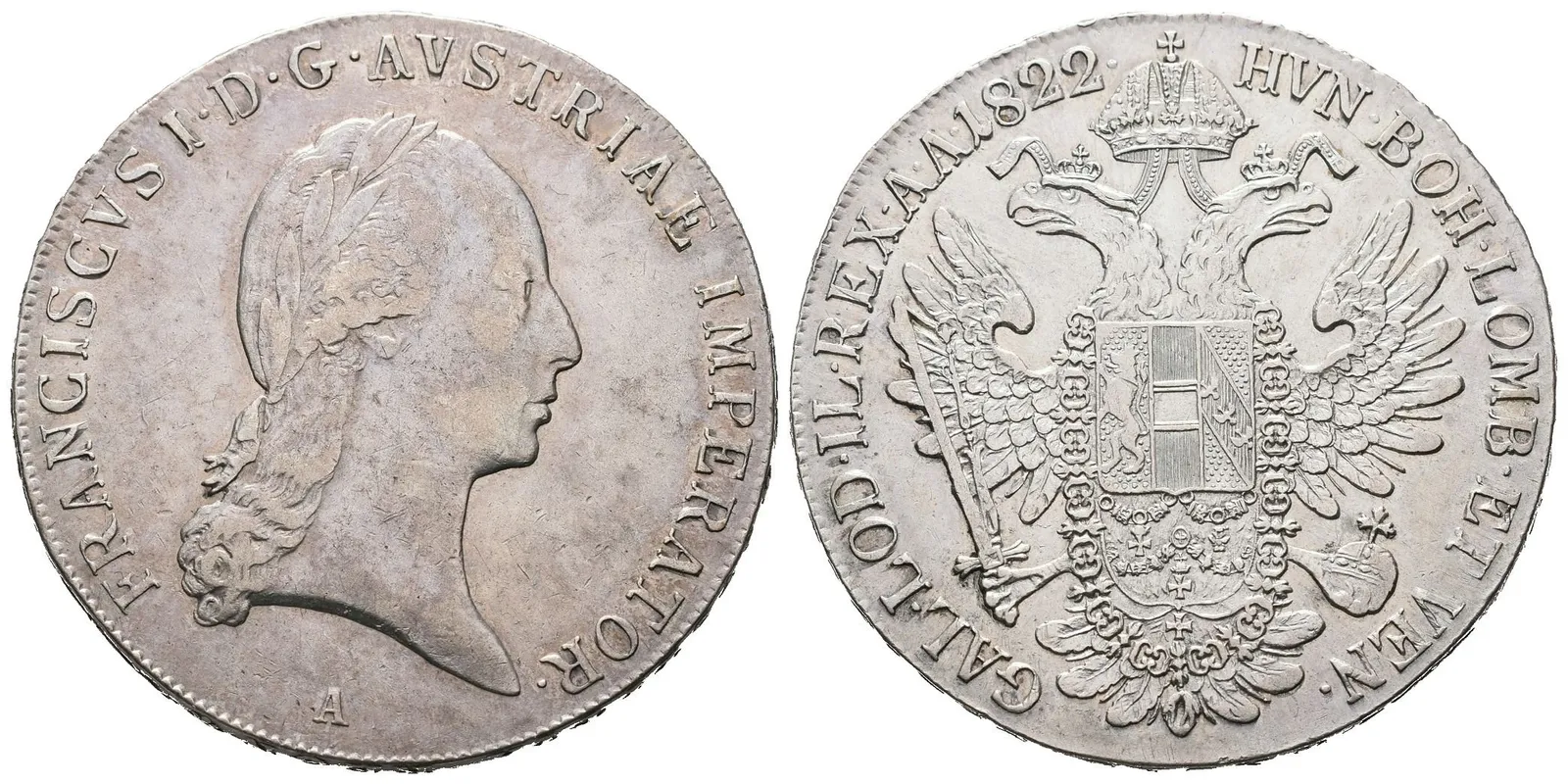 František II., Tolar 1822 A