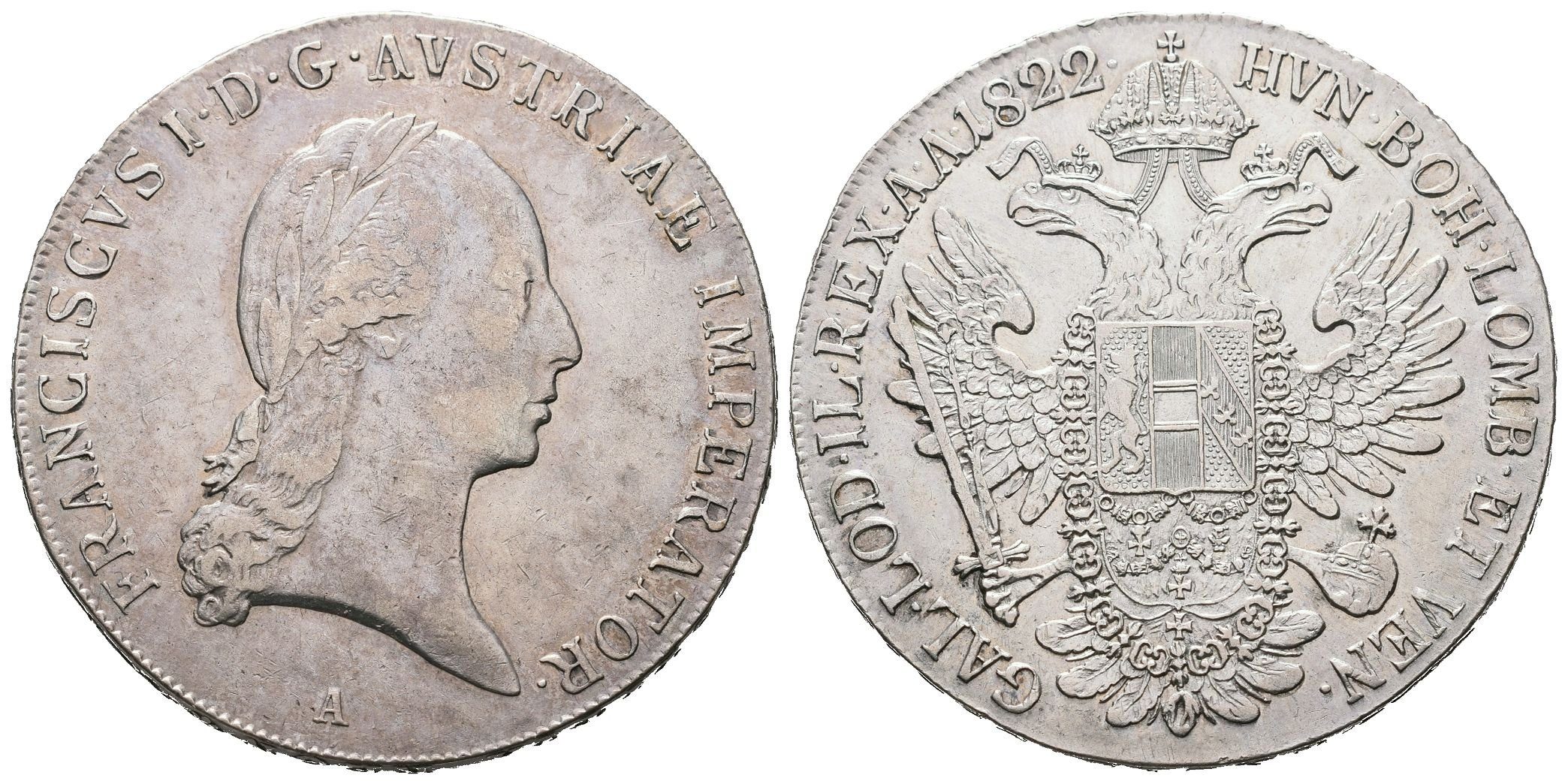 František II., Tolar 1822 A