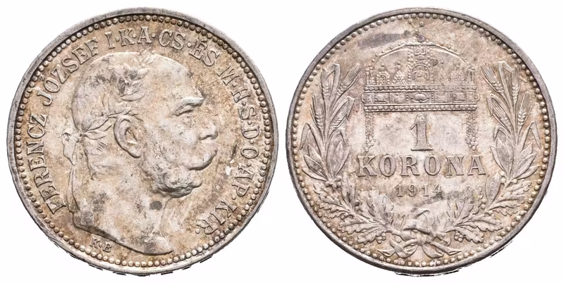 1 Koruna 1914 KB
