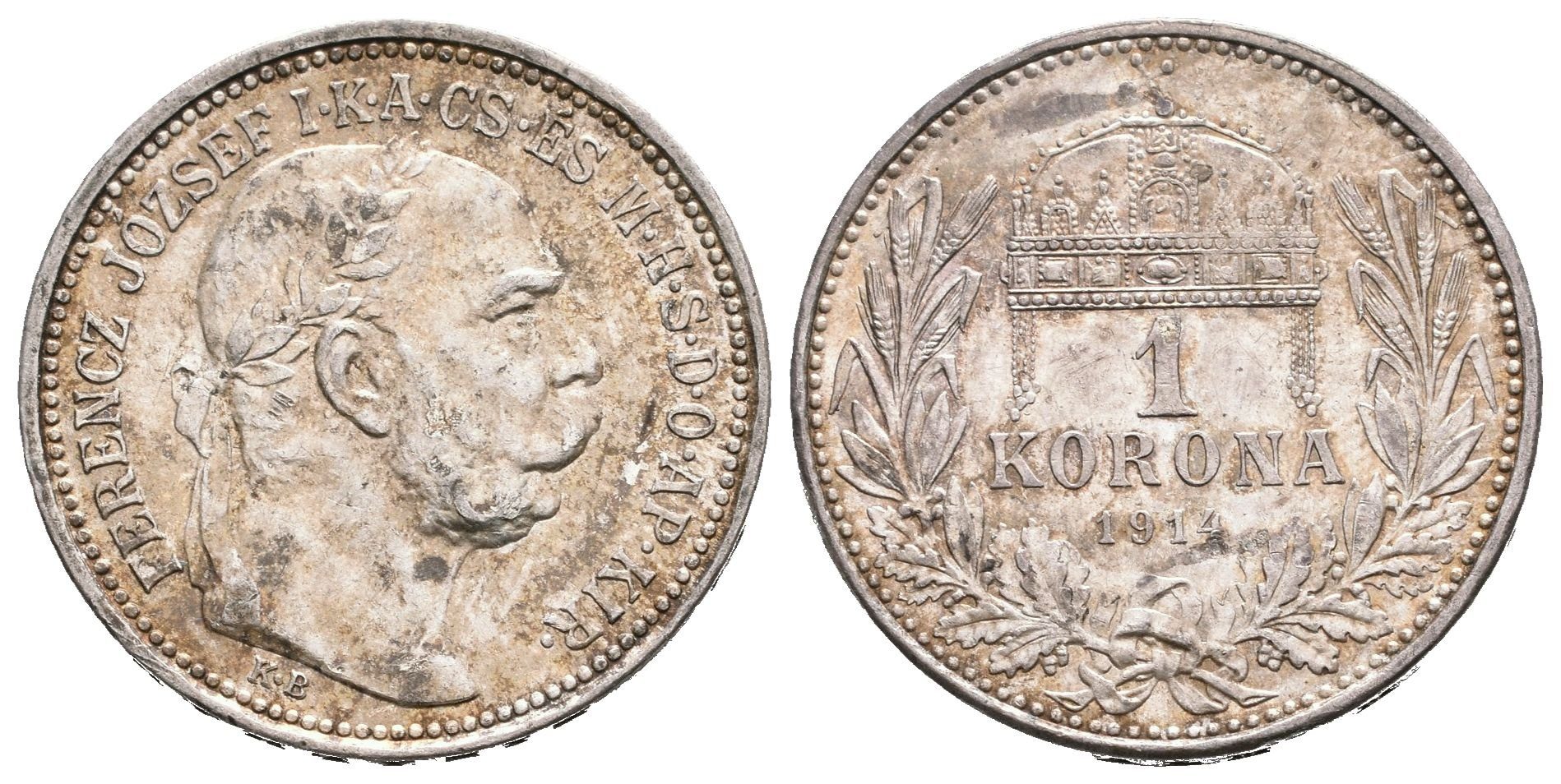 1 Koruna 1914 KB