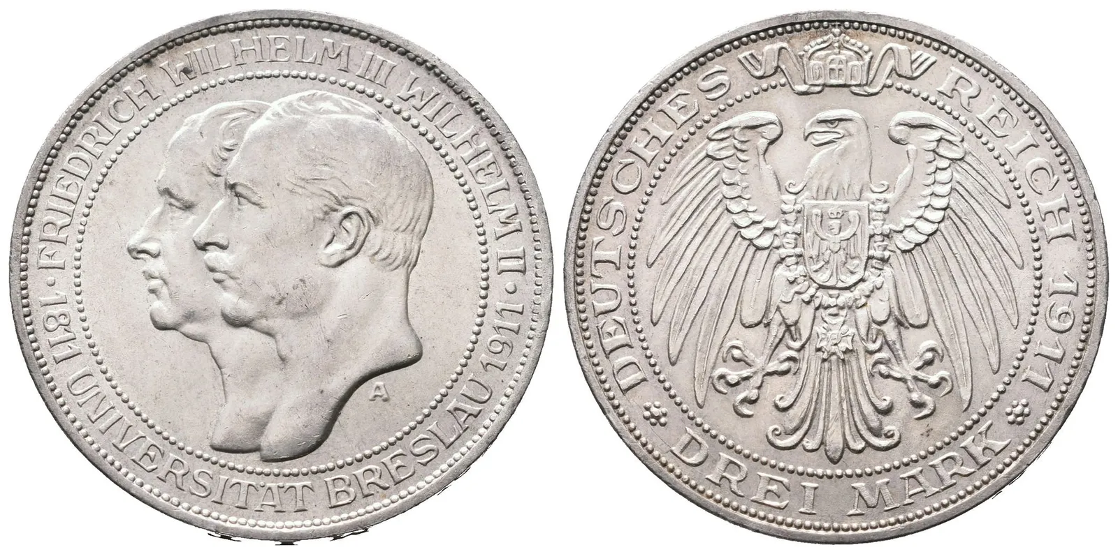 3 Marka 1911 A - Universita Vratislav