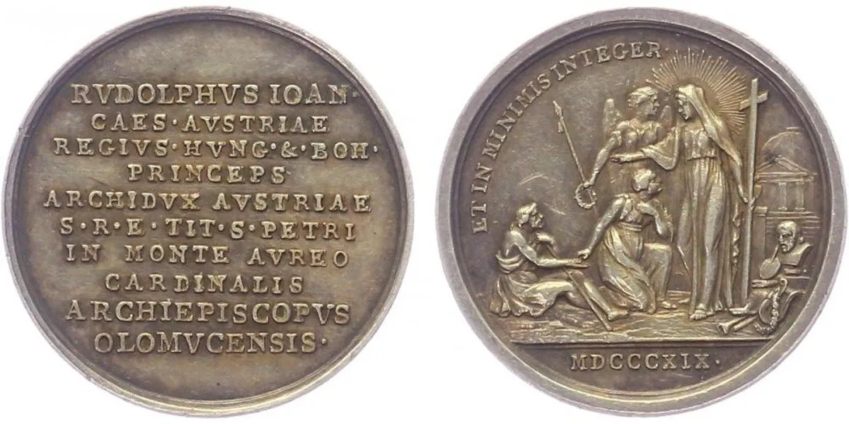 Olomouc - arcibiskupství, Rudolf Jan, 1819 - 1831 — 1