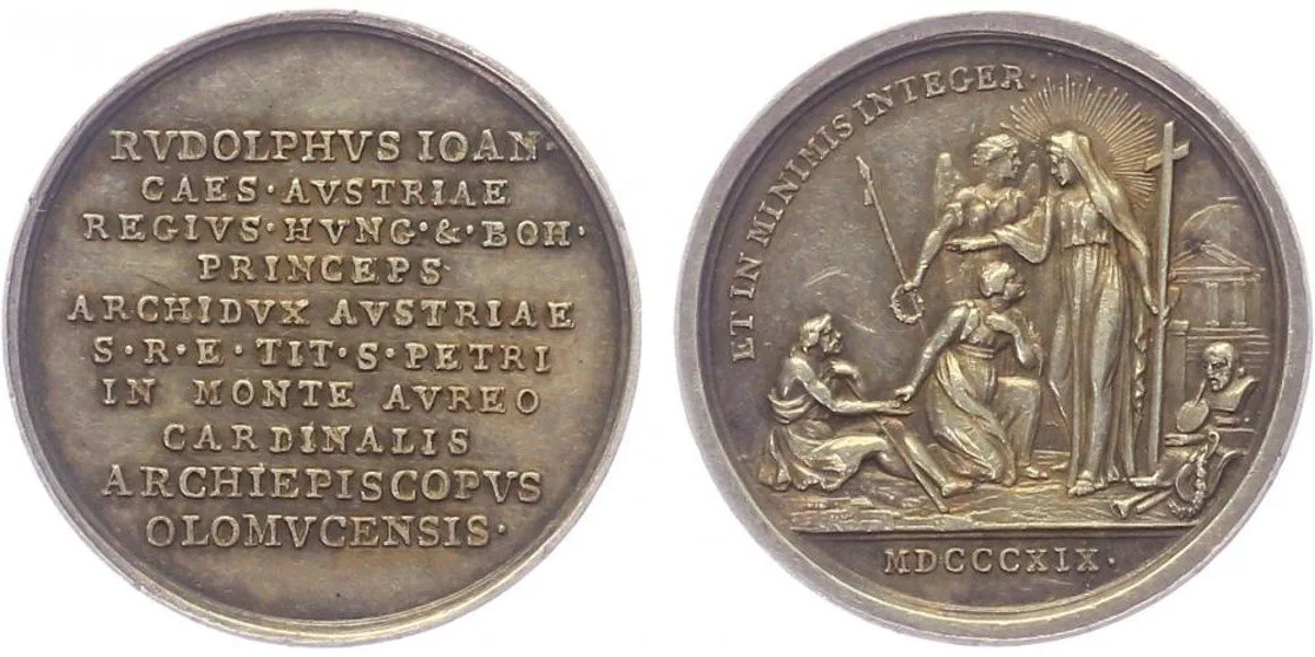 Olomouc - arcibiskupství, Rudolf Jan, 1819 - 1831 — 1