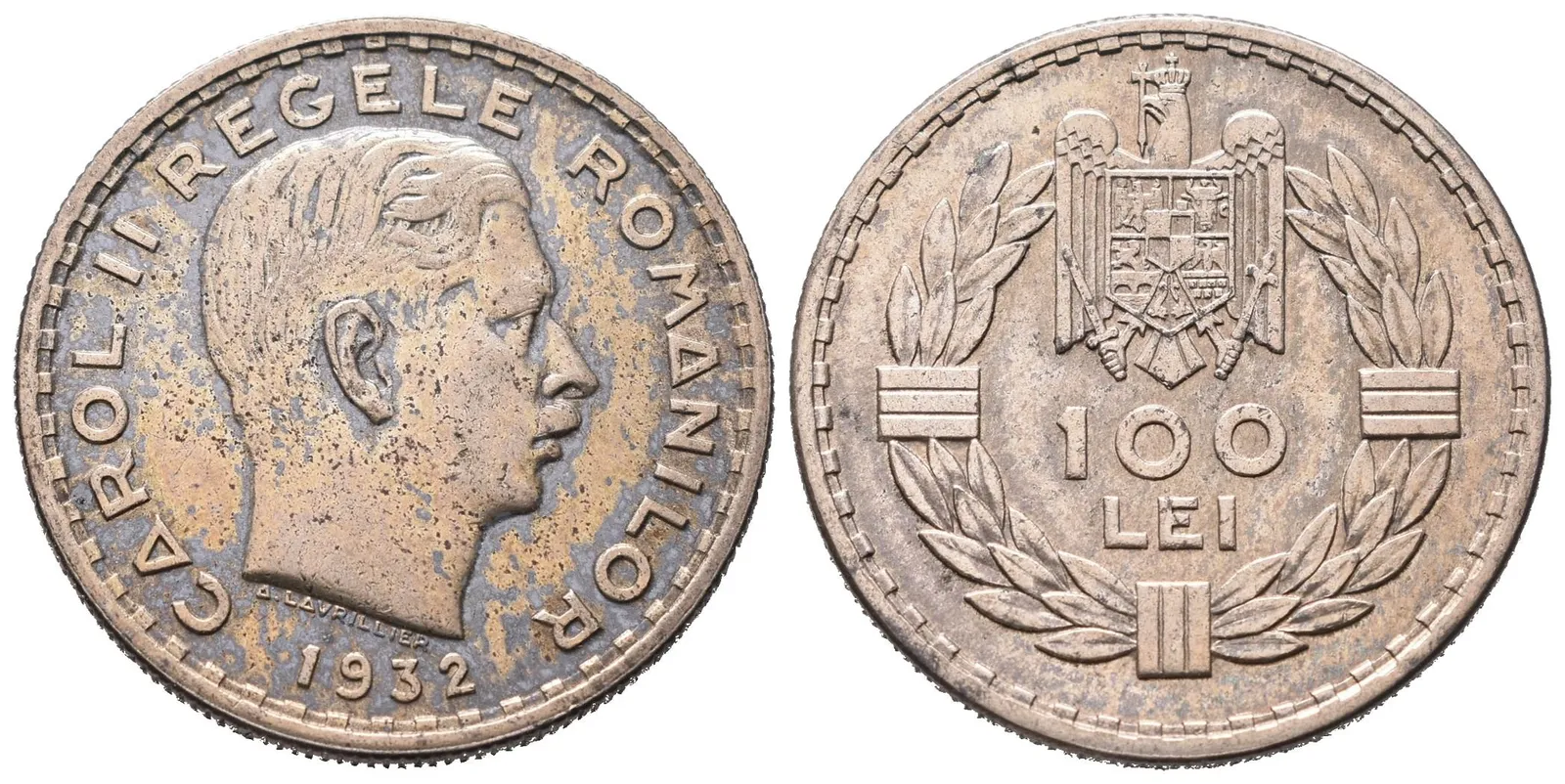 Rumunsko, 100 Lei 1932