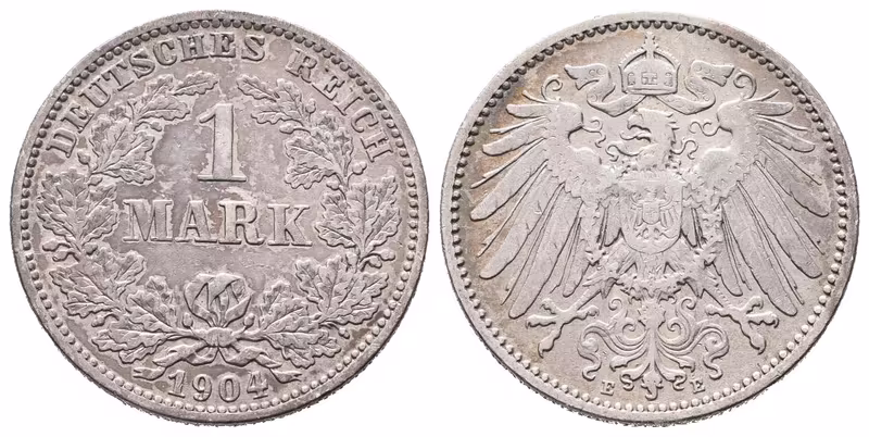 Německé císařství, 1 Marka 1904 F