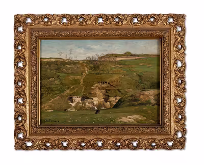 Antonín Chittussi: Antonín Chittussi (1847 - 1891) - Fortifikace u Paříže