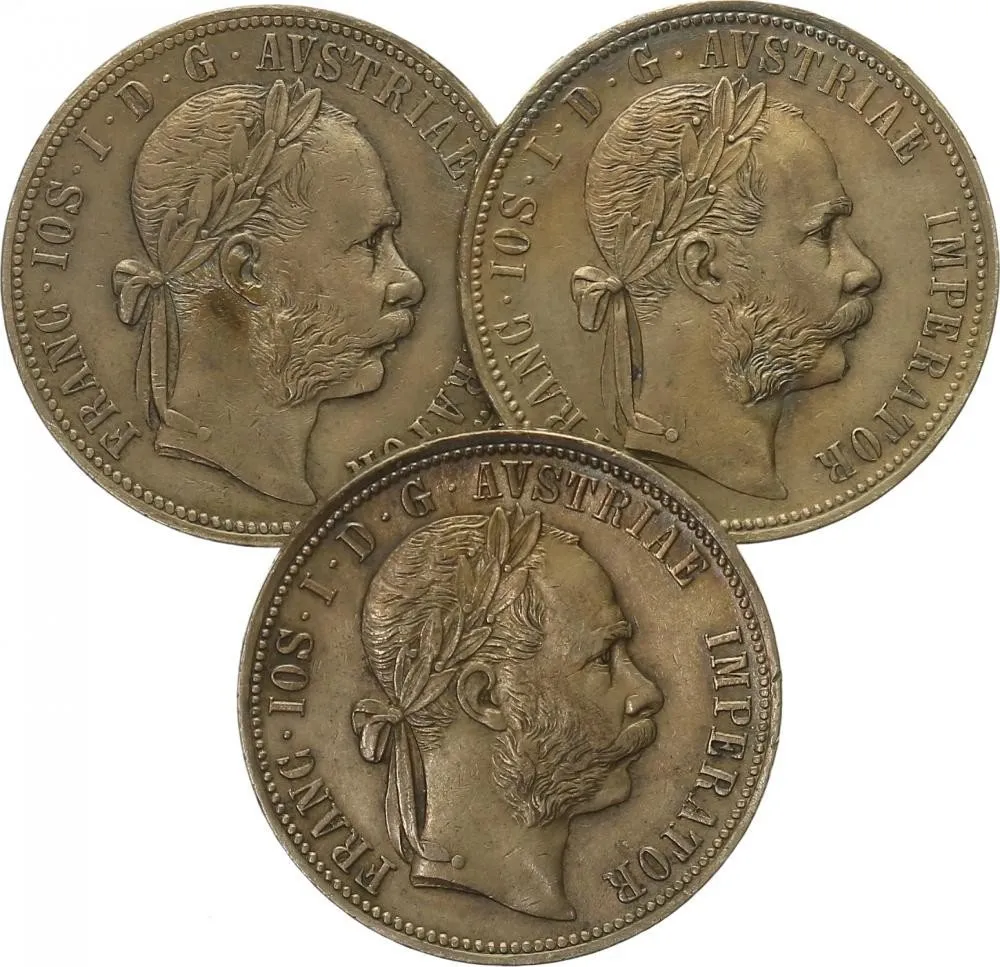 Rakouská a spolková měna, 1857 - 1892 — 1