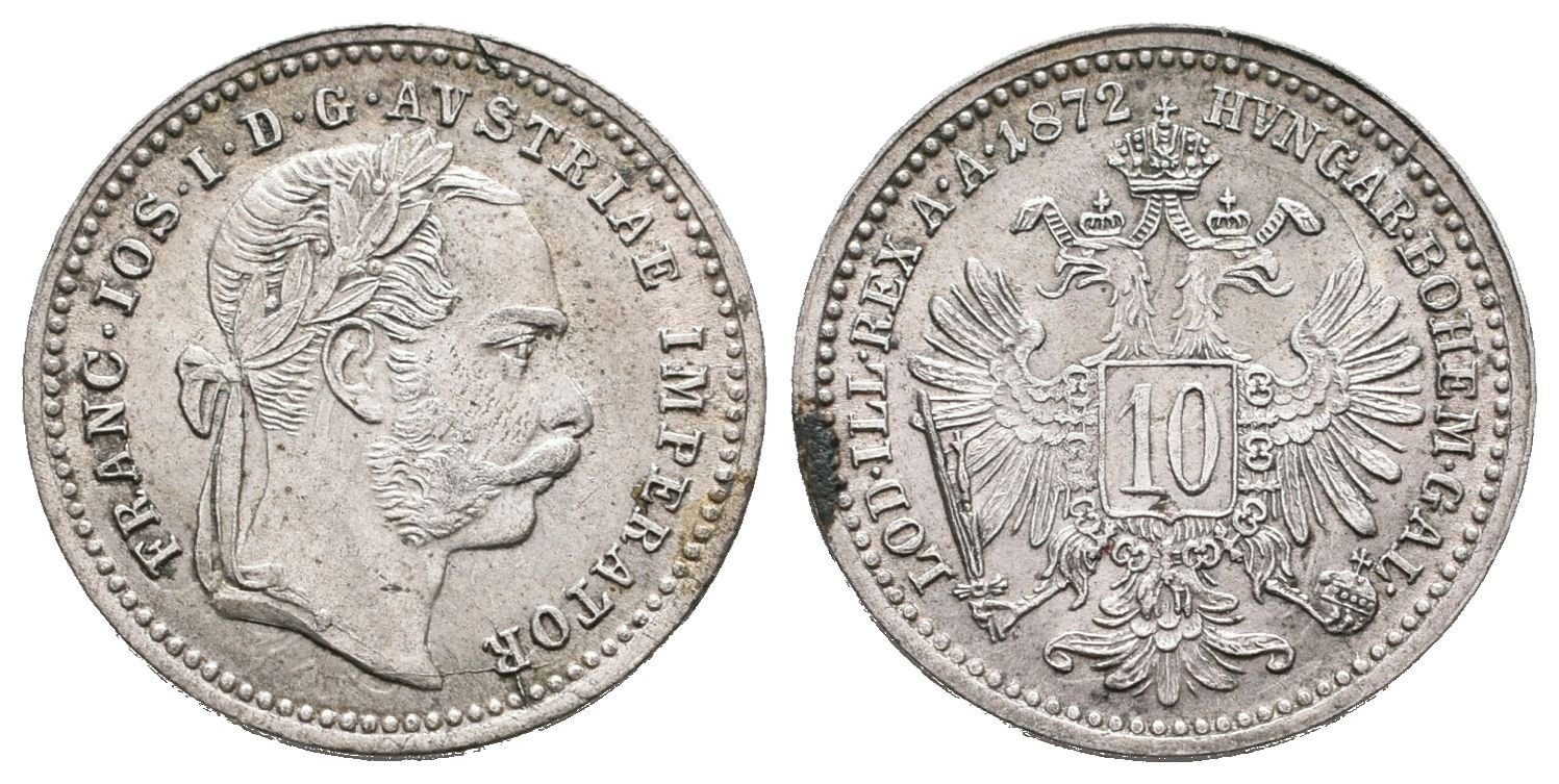 10 Krejcar 1872