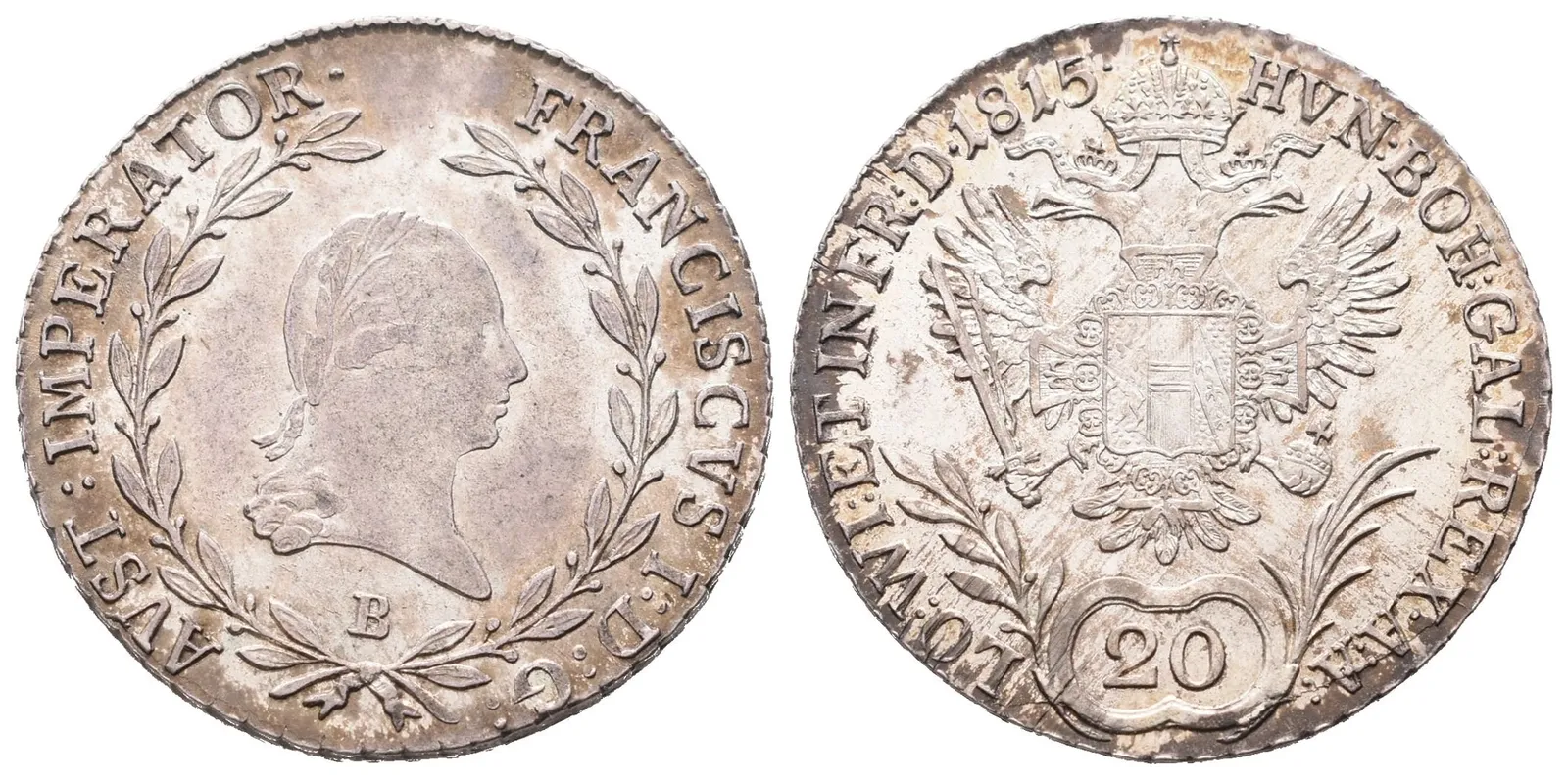 František II., 20 Krejcar 1815 B
