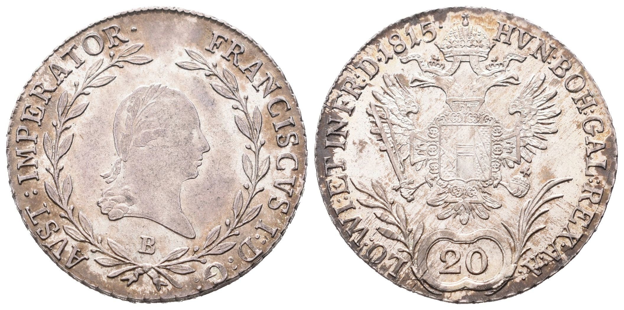 František II., 20 Krejcar 1815 B