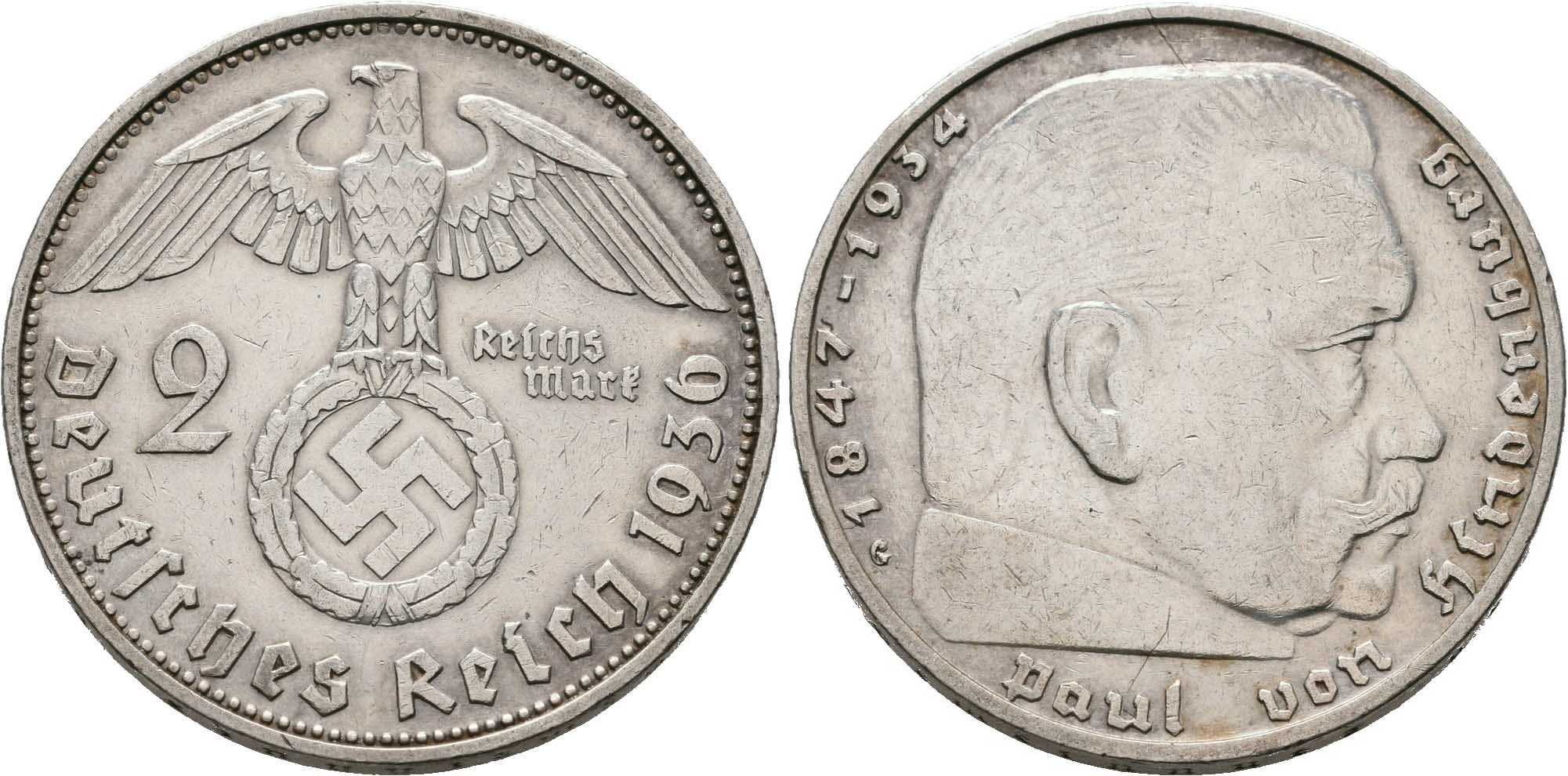 III. říše, 2 Marka 1936 G