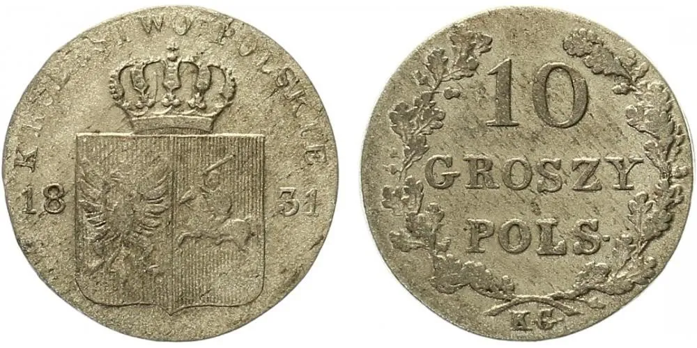 Ražby pro Polsko, Mikuláš I., 1825 - 1855 — 1