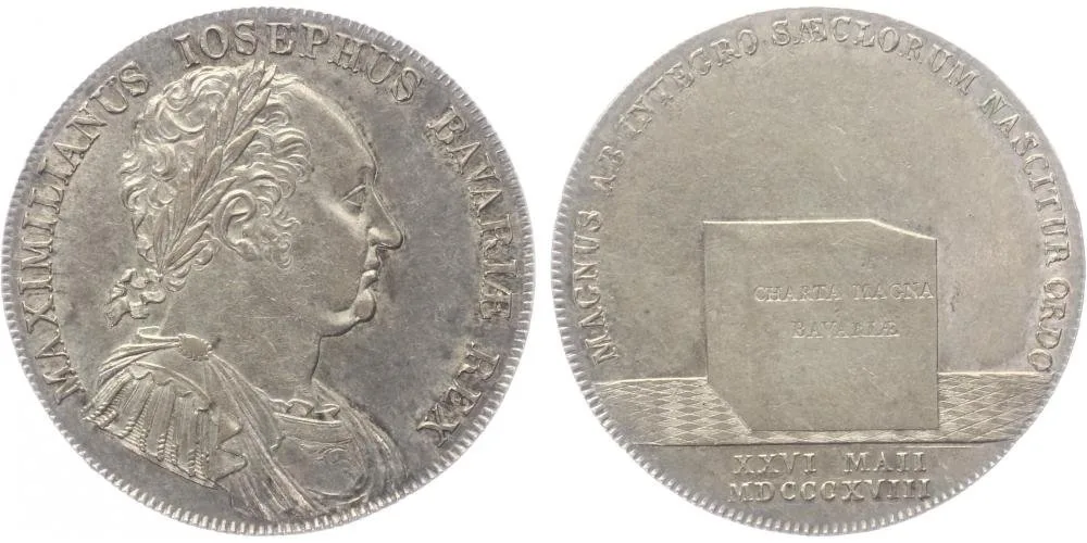 Bavorsko, Maximilian IV./I. Josef, 1799 - 1825 — 1