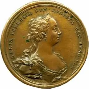 Marie Terezie, 1740 - 1780 — 1