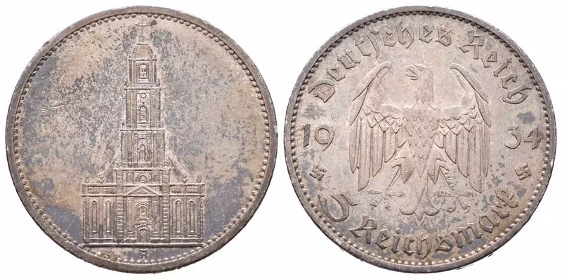 III. říše, 5 Marka 1934 A
