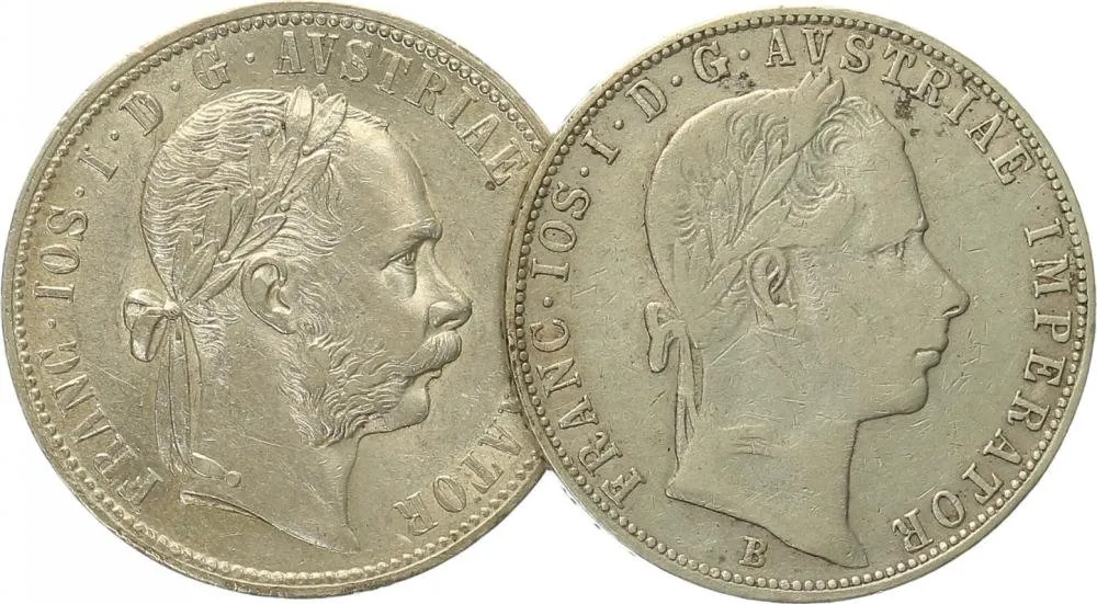 Rakouská a spolková měna, 1857 - 1892 — 1