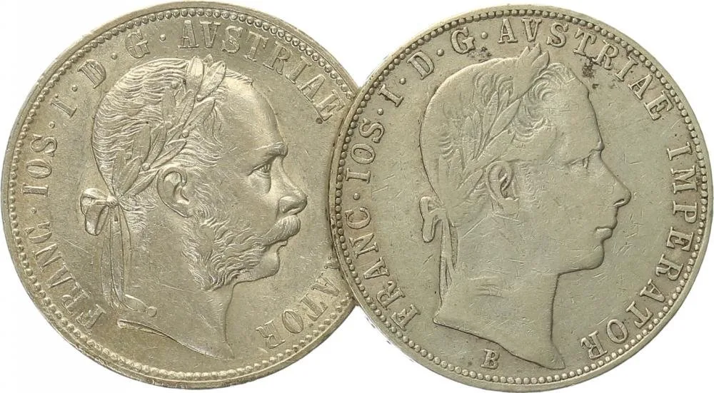 Rakouská a spolková měna, 1857 - 1892 — 1