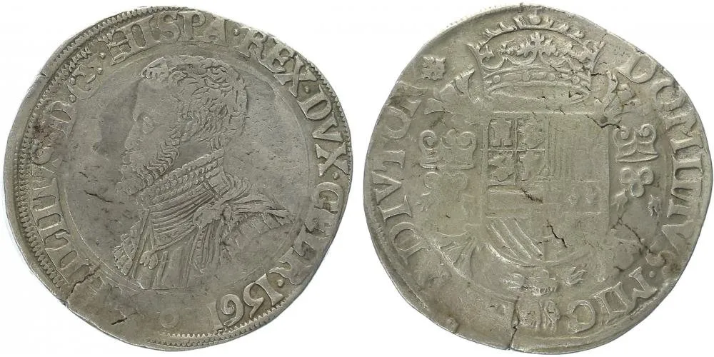 Nizozemí - Gelderland, Philip II., 1555 - 1598 — 1
