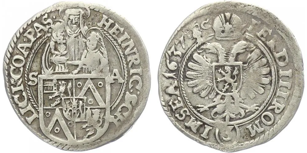 Šlik Jindřich, 1612 - 1650 — 1