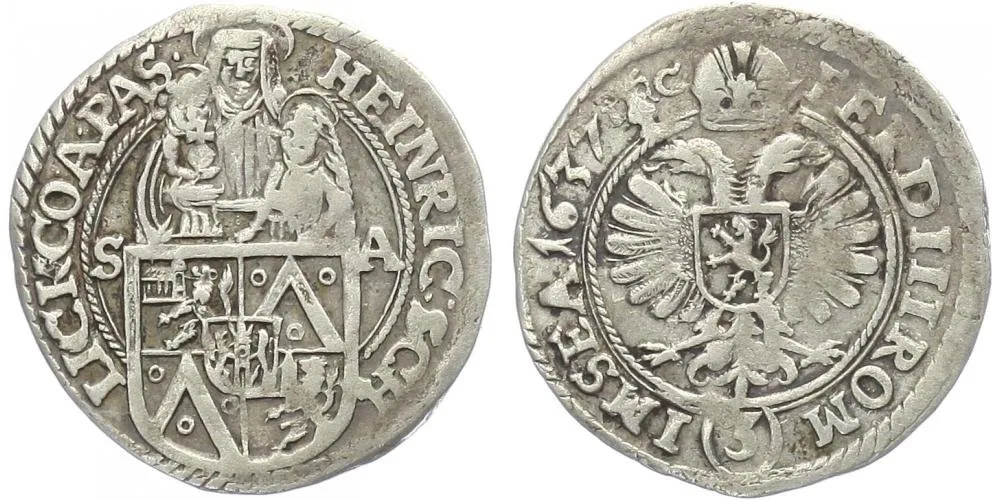 Šlik Jindřich, 1612 - 1650 — 1