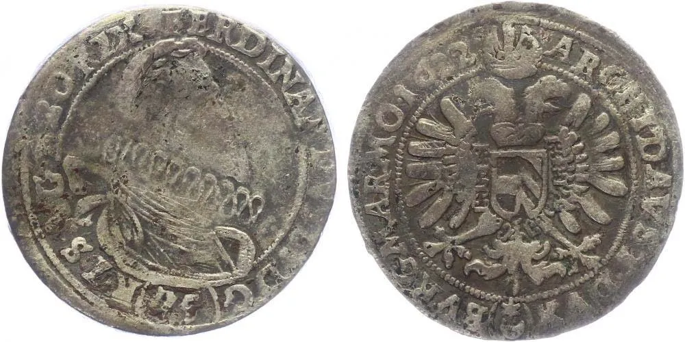 Ferdinand II., 1619 - 1637 (Mince kiprová) — 1