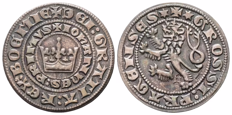 AR Medaile 1994 - Replika groše, punc., Ag 0,999, 25 mm (3,8 g)
