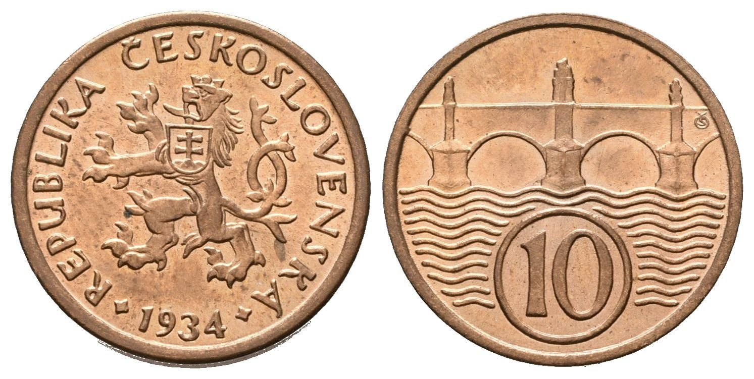 10 Haléř 1934