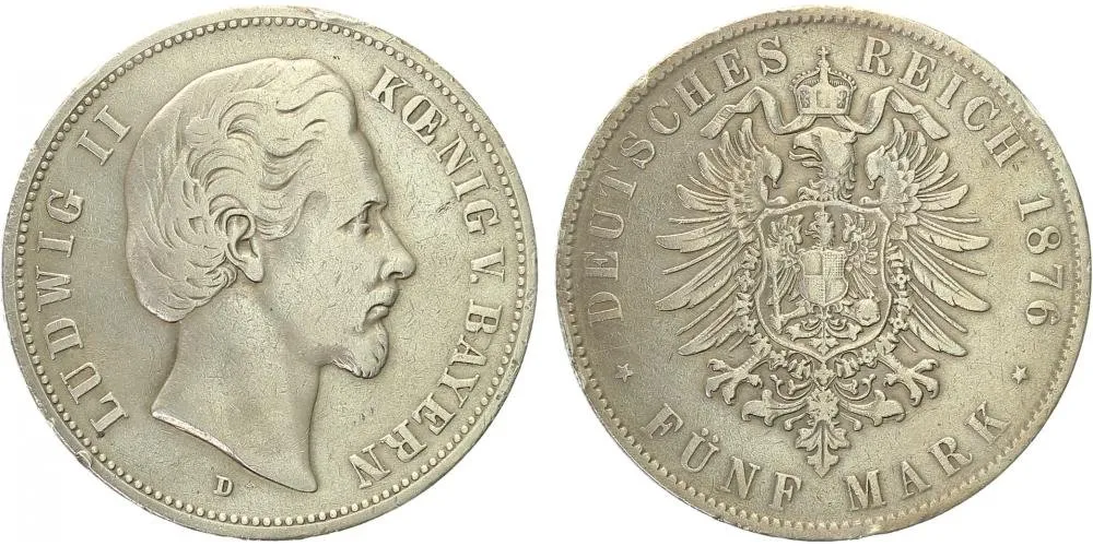 Bavorsko, Ludwig II., 1864 - 1886 — 1