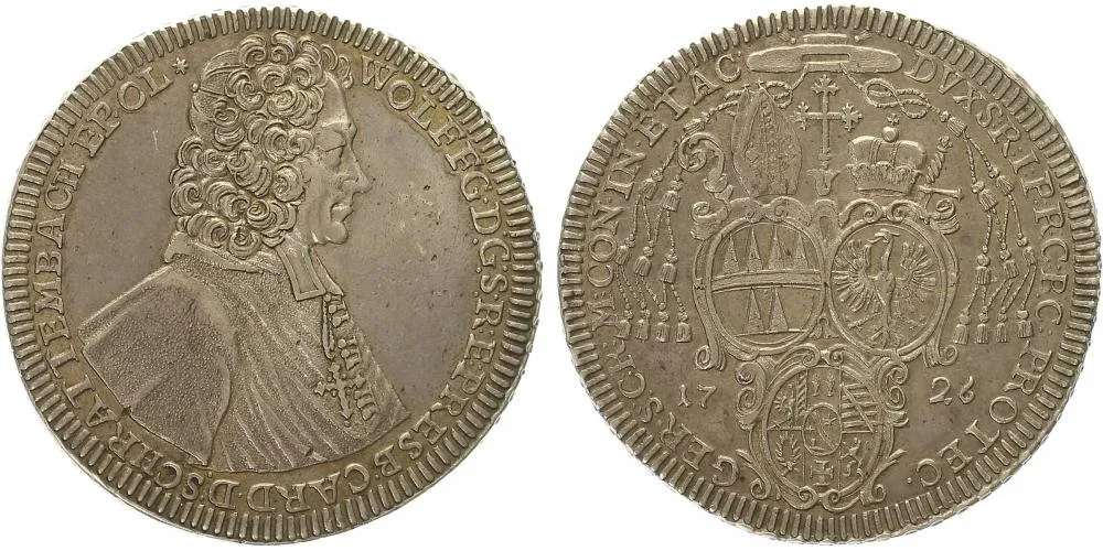 Olomouc - biskupství, Wolfgang von Schrattenbach, 1711 - 1738 — 1