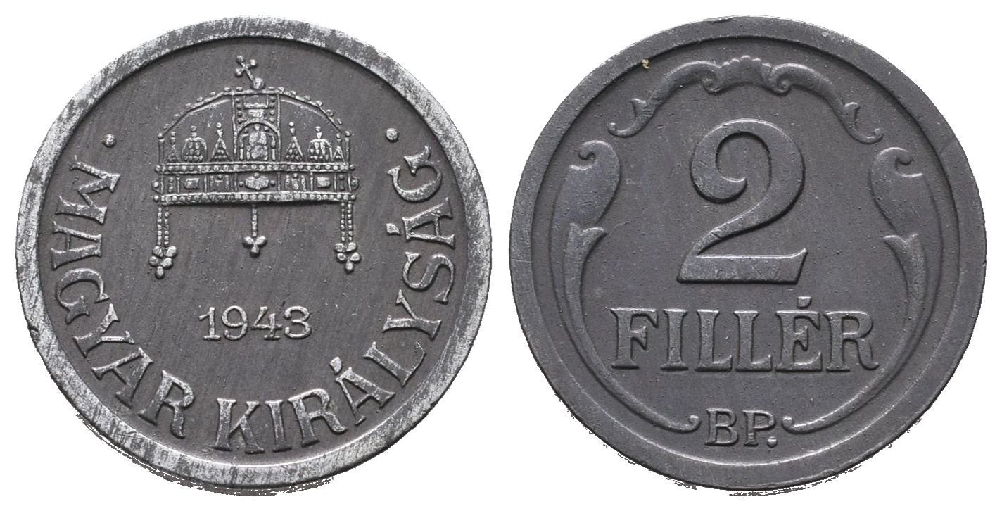 Maďarsko, 2 Filler 1943