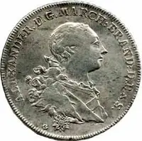 Brandenburg - Ansbach, Alexander, 1757 - 1791 — 1