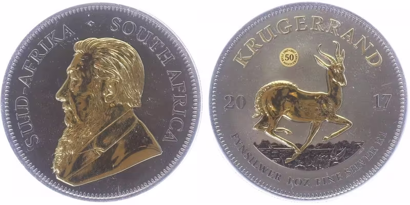 Jihoafrická republika, Krugerrand 2017 - 50. výročí ražby