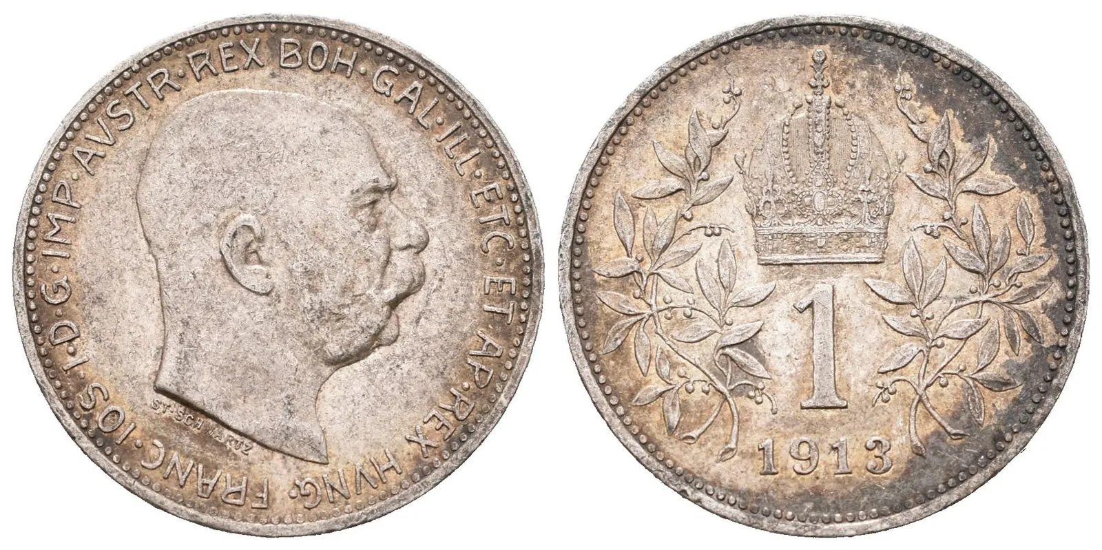 1 Koruna 1913
