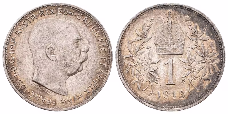 1 Koruna 1913