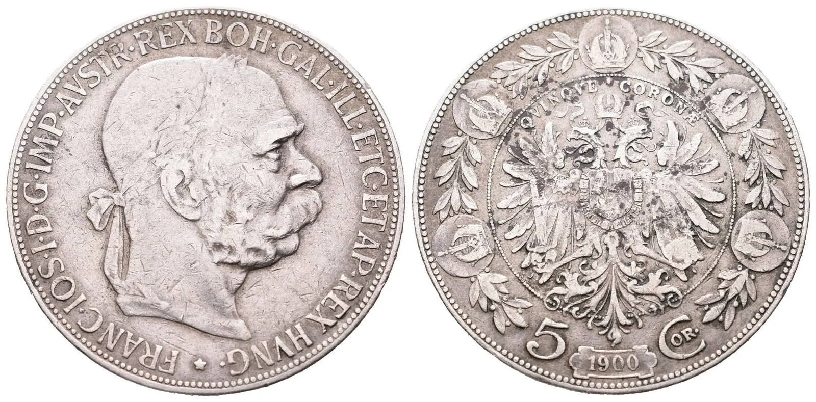 5 Koruna 1900