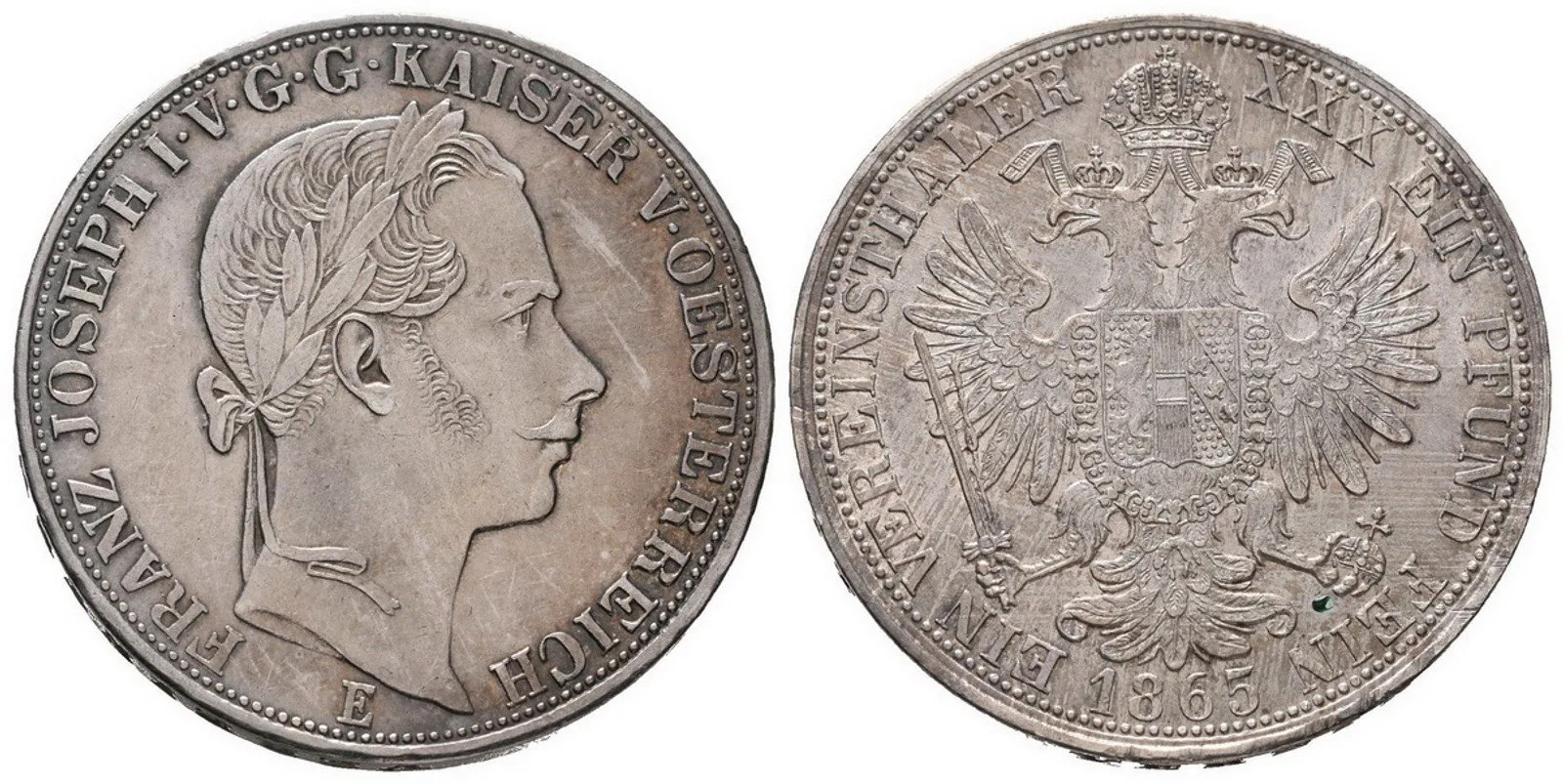 Rakouská a spolková měna, 1857 - 1892 — 1