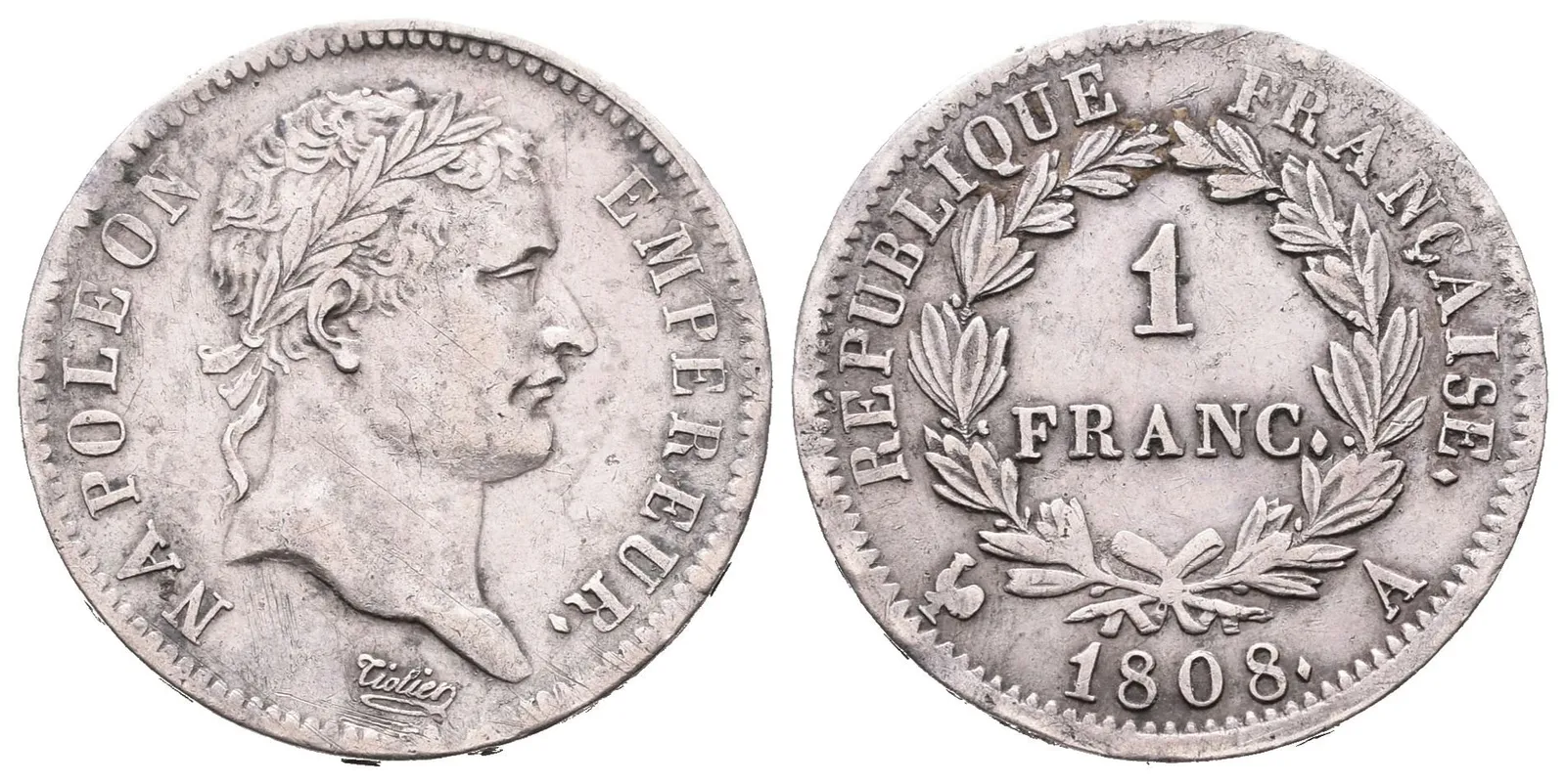 Francie, 1 Frank 1808 A