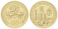 2500 Kč 2007 - Ševčínský důl Příbram, PROOF - fotografie 2