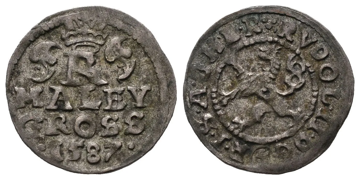 Malý groš 1587, Rudolf II.