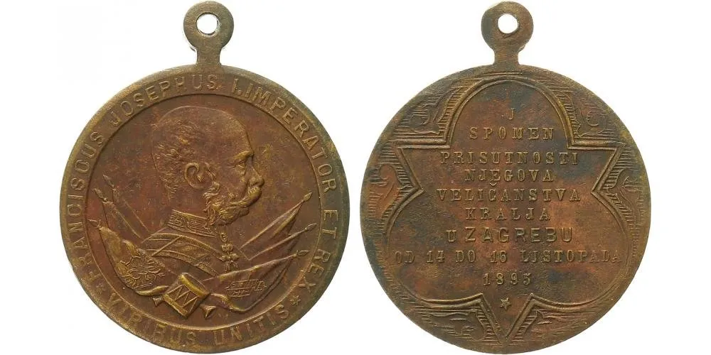 František Josef I., medaile vojenských manévrů — 1