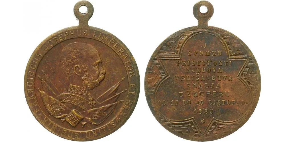 František Josef I., medaile vojenských manévrů — 1