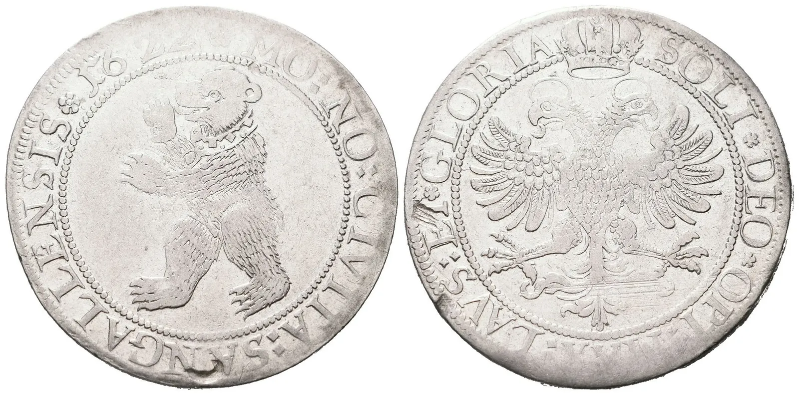 Švýcarsko-St. Gallen, Tolar 1622