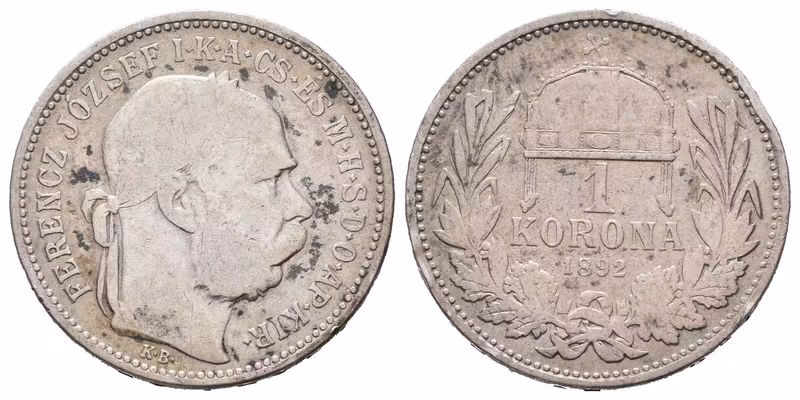 1 Koruna 1892 KB